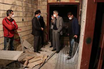 بازدید رئیس دانشگاه علوم پزشکی استان سمنان از پروژه دردست احداث مرکز سوختگی دانشگاه  